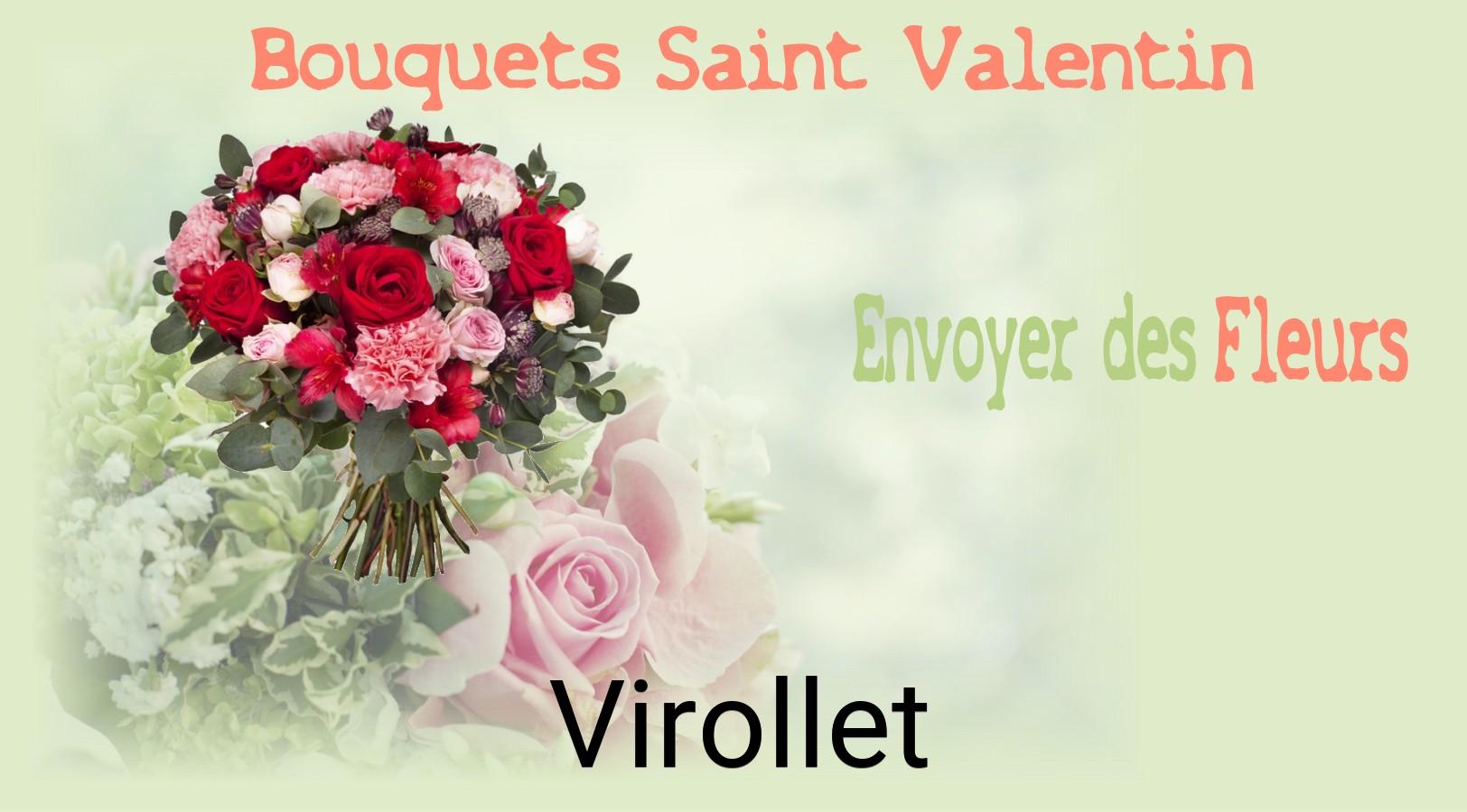 Roses de Saint-Valentin livrées à Virollet